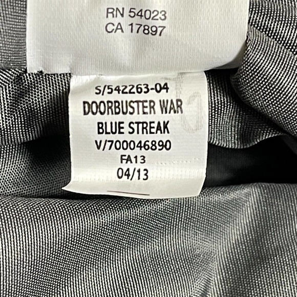 Gap Vest Adult 2XL Blue Bodywarmer Plaid Full Zip Pocket Mock Neck Mens - Picture 8 of 11